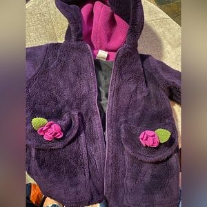 Girls soft warm and cozy jacket